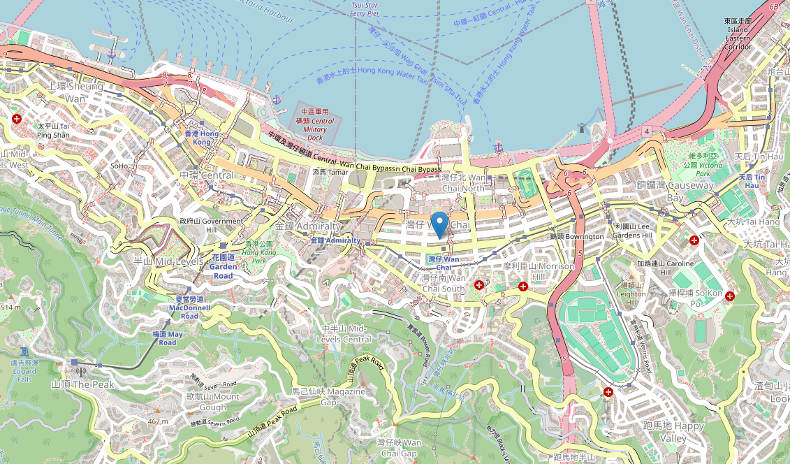 Map showing APPCOIN PTE.LTD. location